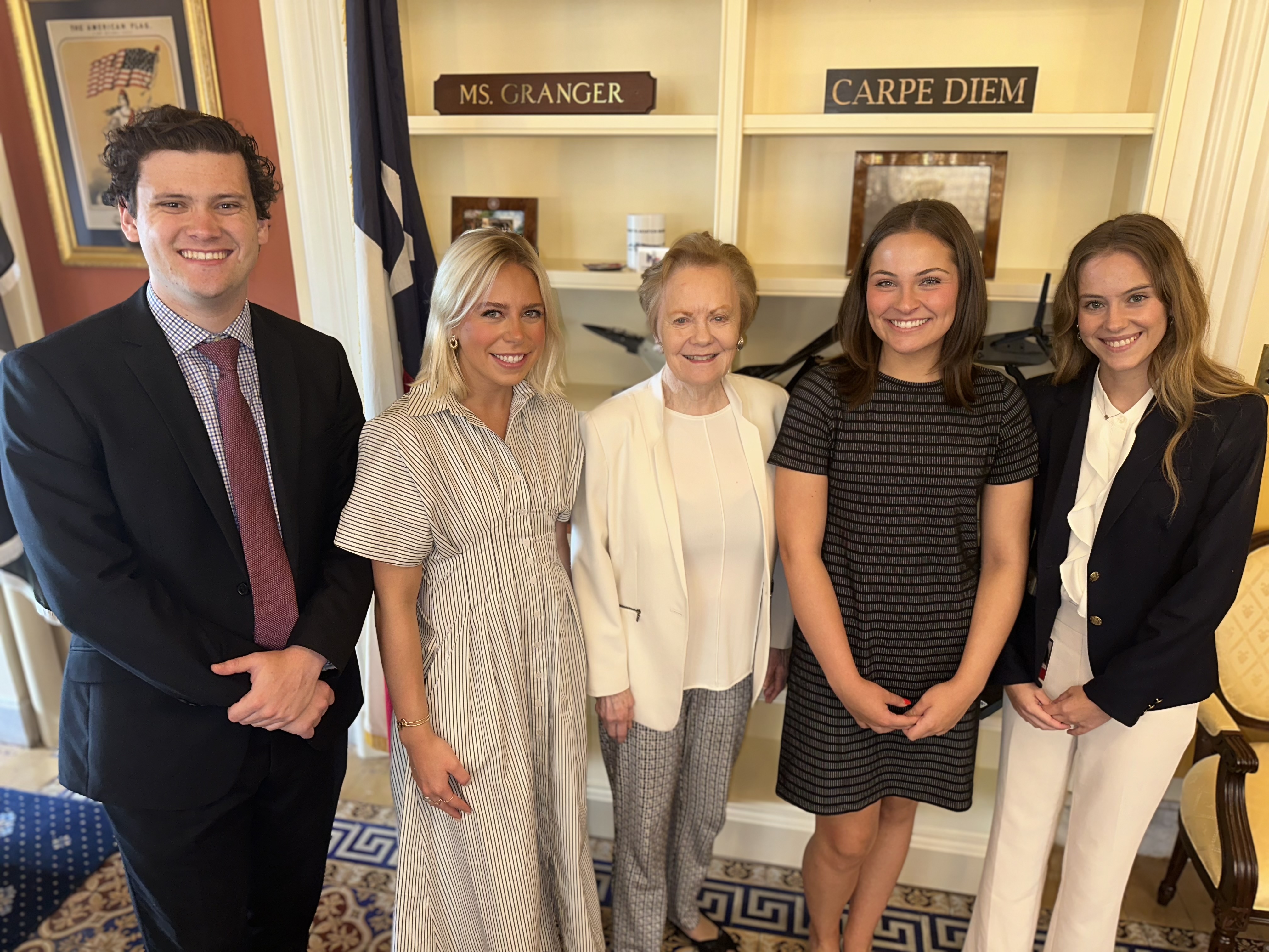 Summer Interns 2024 for Congresswoman Kay Granger